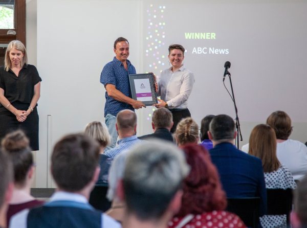 Presentation of an award at the 2019 Australian Access Awards
